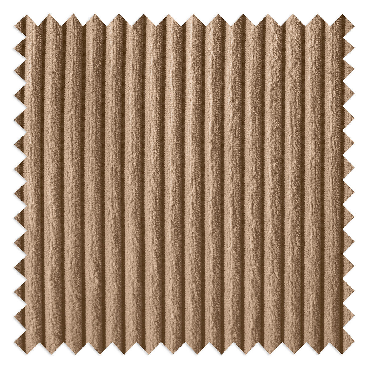 SESSEL Cord Hellbraun  - Hellbraun/Schwarz, Design, Textil/Metall (88/85/92cm) - Livetastic