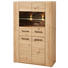 HIGHBOARD 90/139/38 cm - Eichefarben/Bronzefarben, KONVENTIONELL, Glas/Holzwerkstoff (90/139/38cm) - Cantus HIGHBOARD 90/139/38 cm - Eichefarben/Bronzefarben, KONVENTIONELL, Glas/Holzwerkstoff (90/139/38cm) - Cantus