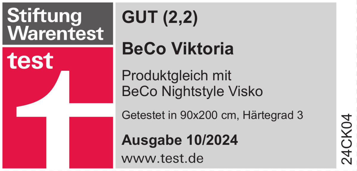 KALTSCHAUMMATRATZE 180/200 cm Höhe ca. 17 cm 7 -Zonen - Weiß, Basics, Textil (180/200cm) - Beco