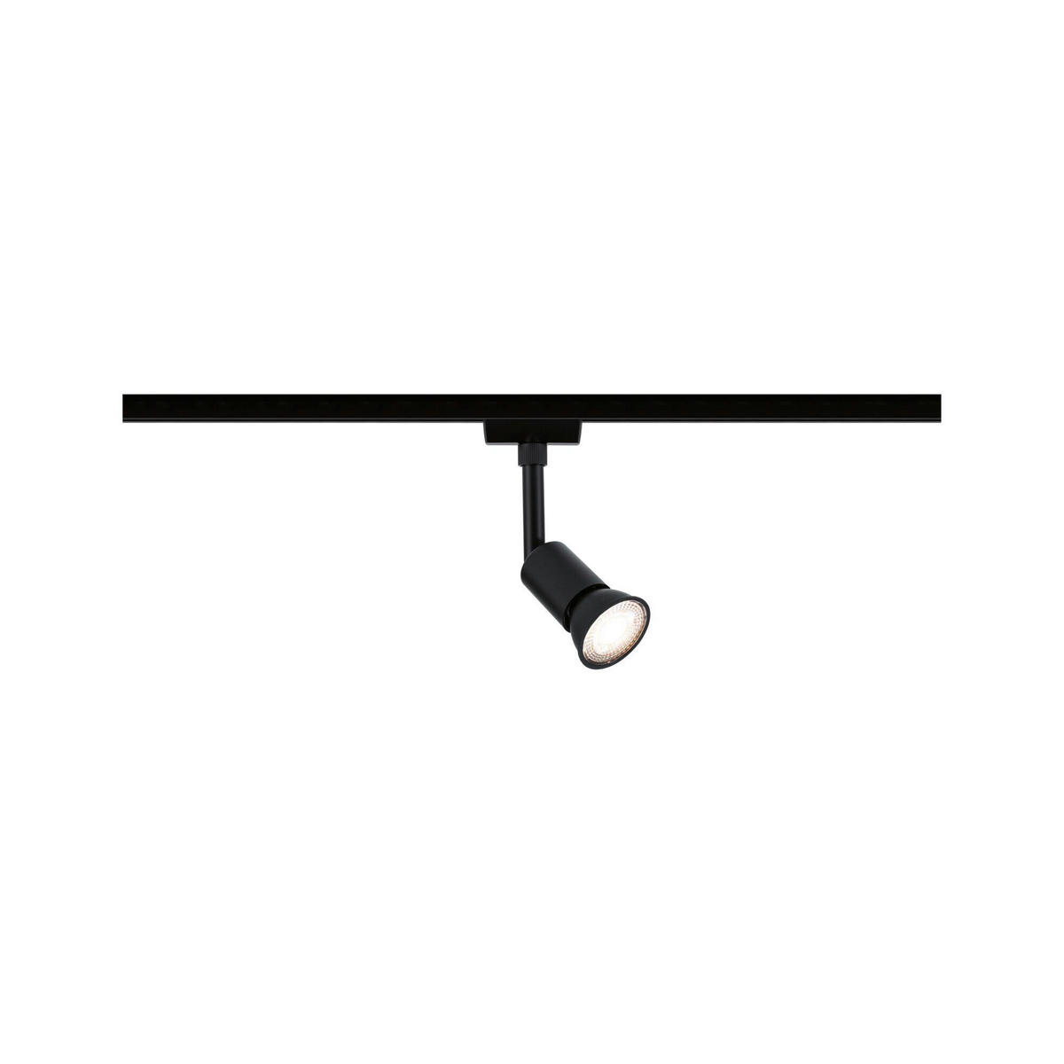 SCHIENENSYSTEM-STRAHLER URail Spot Salt 3,5/11,3 cm   - Schwarz, Basics (3,5/11,3cm) - Paulmann