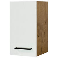 KÜCHENOBERSCHRANK 30/54,8/32 cm  in Eichefarben, Magnolie  - Eichefarben/Magnolie, KONVENTIONELL, Holzwerkstoff/Metall (30/54,8/32cm) - FlexWell