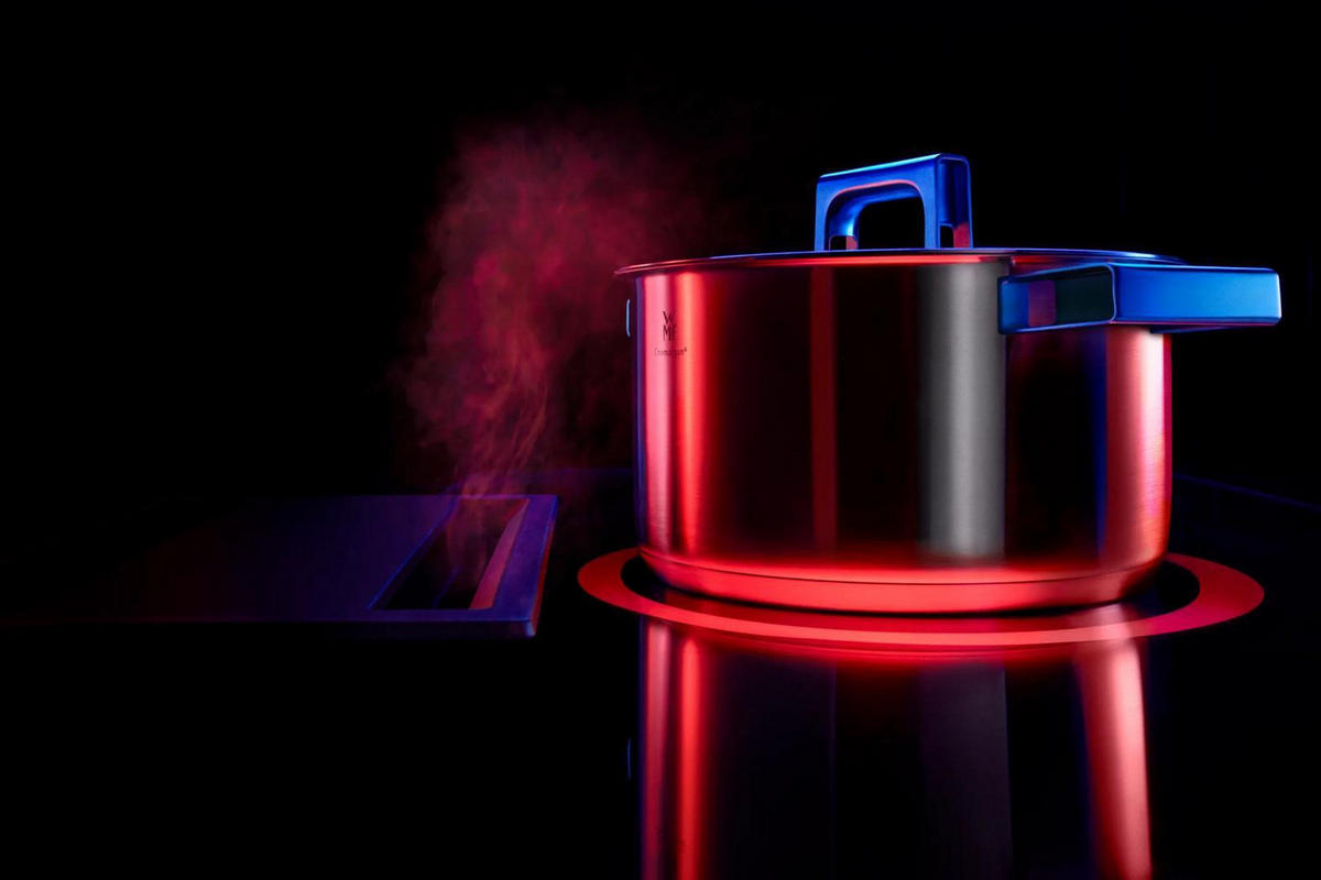 KOCHTOPFSET Ultimate Cool 5-teilig  - Edelstahlfarben, Basics, Metall - WMF