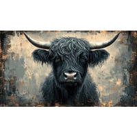 ALUMINIUMBILD Tiere  - Multicolor, Basics, Metall (180/100/2cm) - Euroart