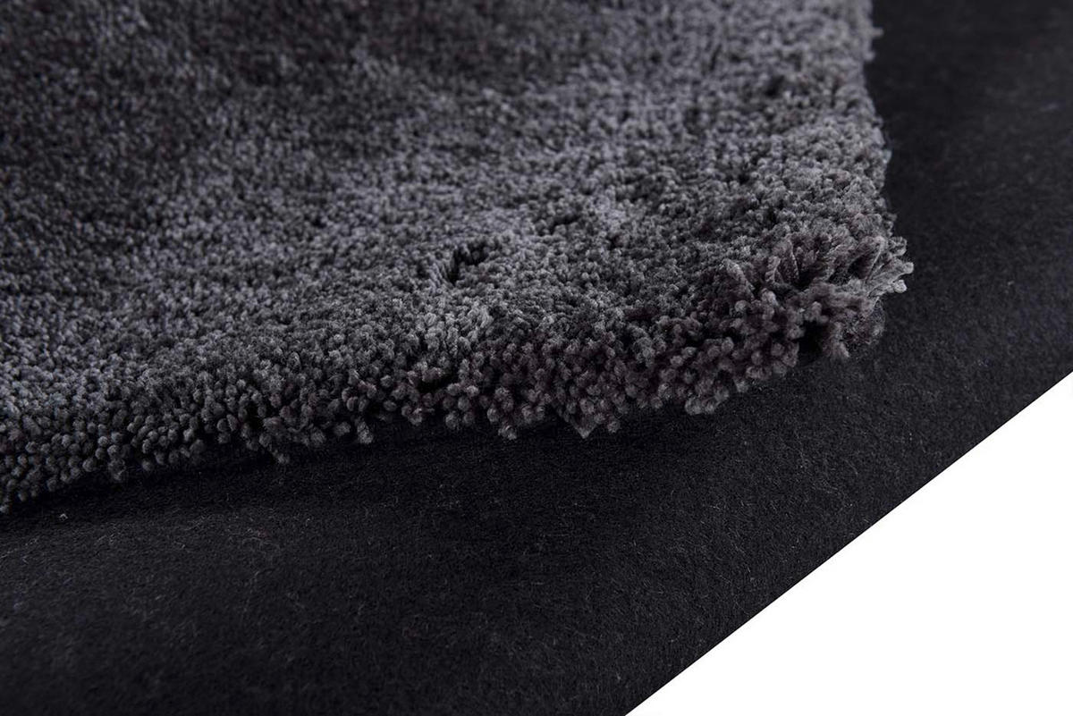HOCHFLORTEPPICH 140/200 cm Cozy Anthrazit  - Anthrazit, Basics, Textil (140/200cm) - Tom Tailor