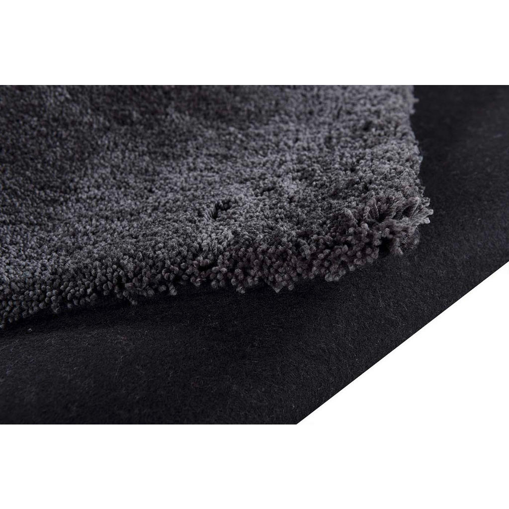Thumbnail - Tom Tailor Hochflorteppich, Anthrazit, Textil, Uni, rechteckig, 85x155 cm, Teppiche & Böden, Teppiche, Hochflorteppiche ...
