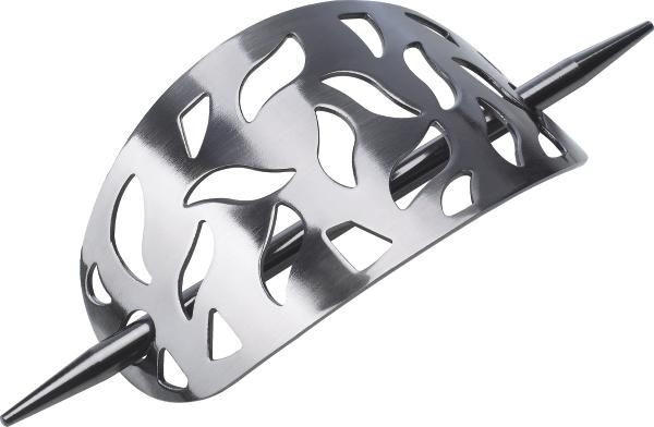 KOPČA DEKORATIVNA metal - antracit, Konvencionalno, metal (23/16cm) - Homeware
