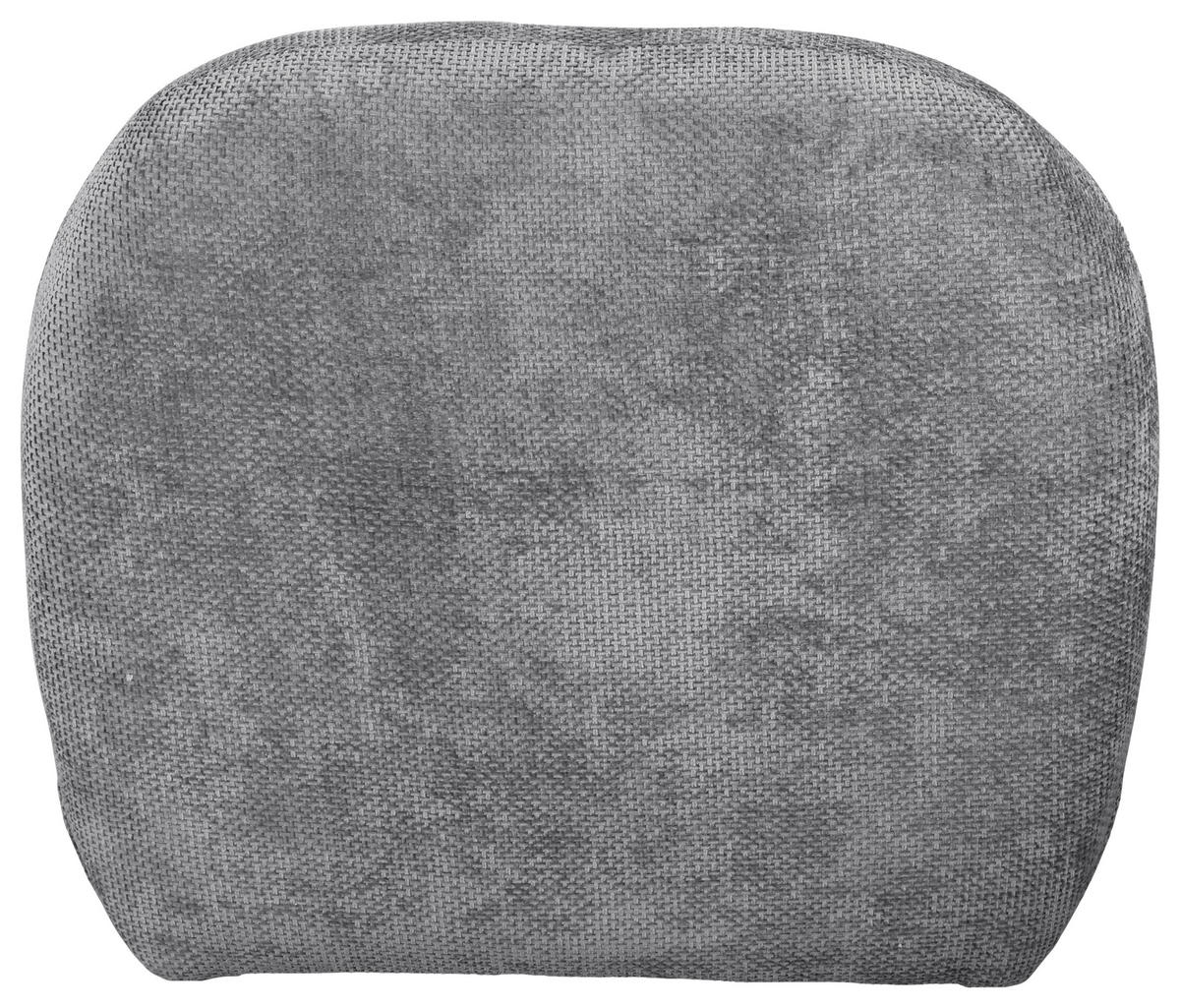 SESSEL in Struktur Grau  - Schwarz/Grau, Basics, Textil/Metall (85/74/85cm) - Livetastic