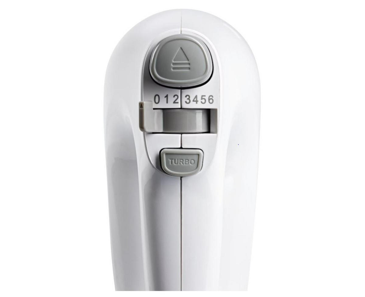 HANDMIXER GURMETmaxx  - Weiß, Basics, Kunststoff/Metall (18.3/8/15.2cm) - GOURMETMAXX