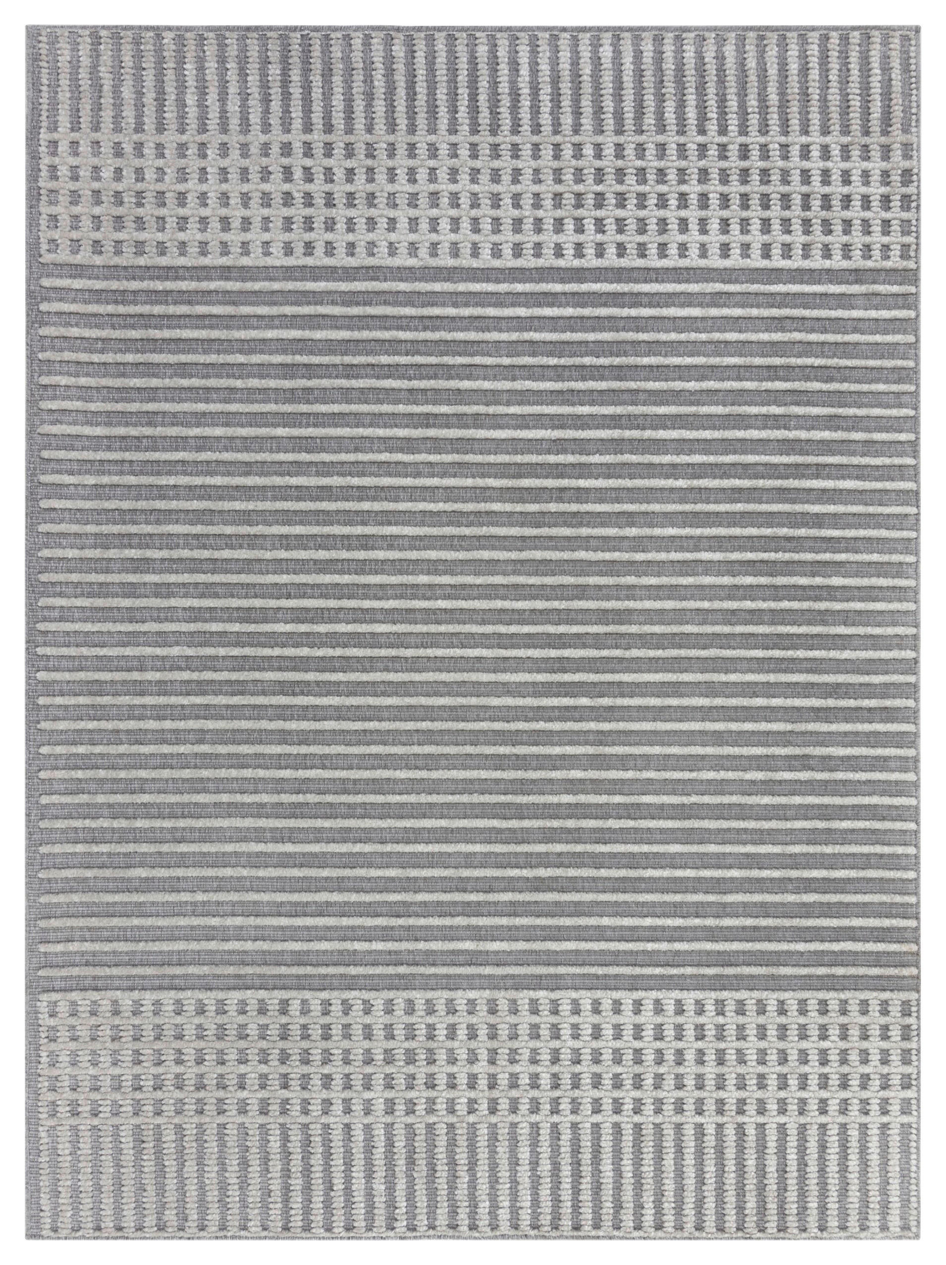WEBTEPPICH 200/320 cm Verve Grau  - Grau, Basics, Textil (200/320cm)