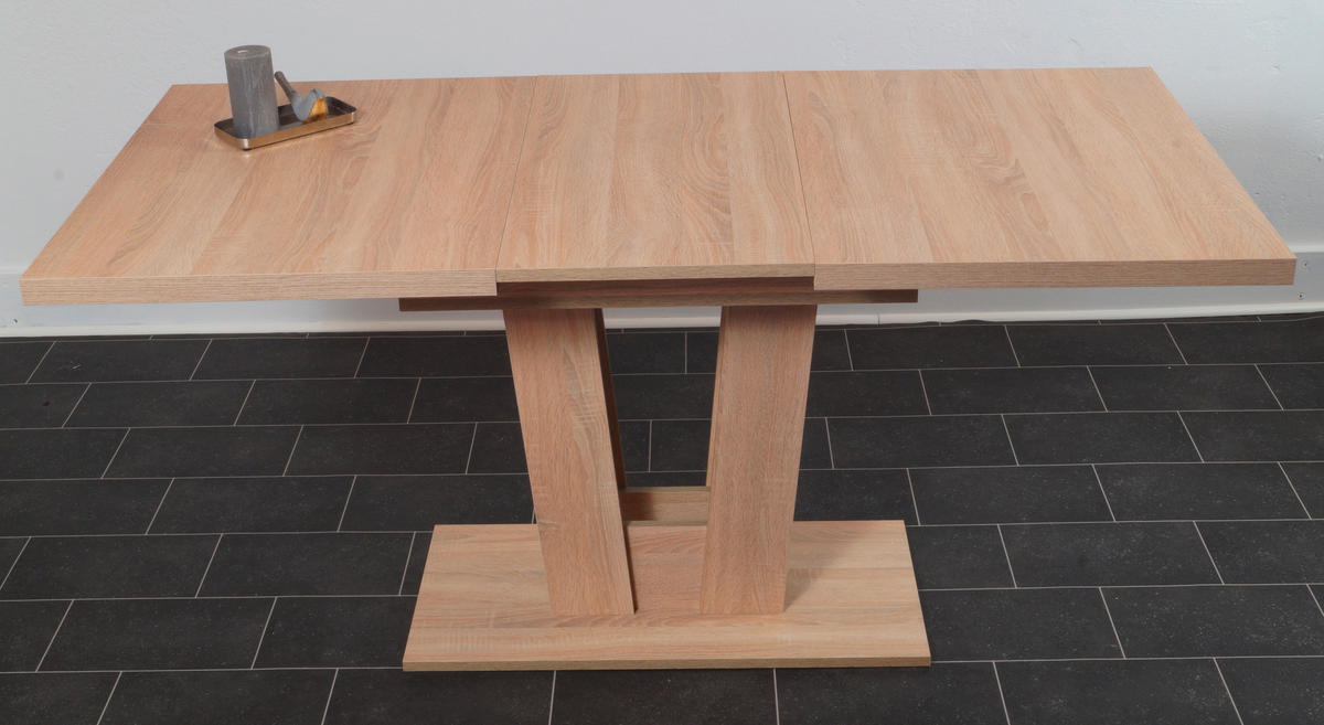ECKBANKGRUPPE Mikrofaser Sonoma Eiche, Grau  - Grau/Sonoma Eiche, KONVENTIONELL, Holz/Textil (125/89/165cm) - MID.YOU