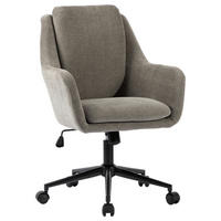 DREHSTUHL Webstoff Grau, Schwarz  - Schwarz/Grau, Modern, Kunststoff/Textil (58/91-99/71cm) - MID.YOU
