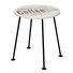 BEISTELLTISCH in Metall, Holzwerkstoff 40/40/47 cm - Schwarz/Braun, Design, Holzwerkstoff/Metall (40/40/47cm) - Carryhome BEISTELLTISCH in Metall, Holzwerkstoff 40/40/47 cm - Schwarz/Braun, Design, Holzwerkstoff/Metall (40/40/47cm) - Carryhome