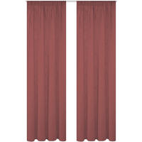 FERTIGVORHANG  halbtransparent   140/160 cm 2 Stück  - Beere, Basics, Textil (140/160cm)