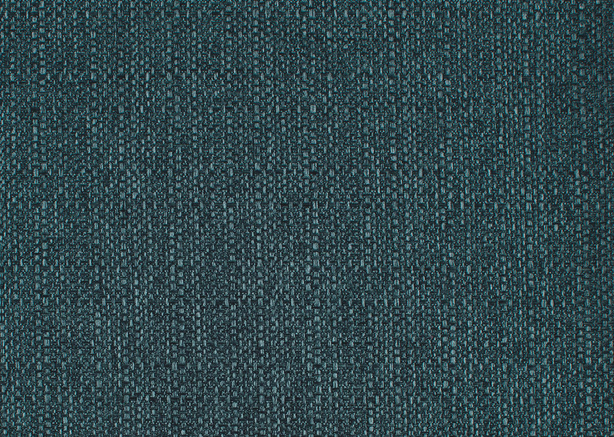ECKSOFA Blau Webstoff  - Blau/Dunkelbraun, KONVENTIONELL, Kunststoff/Textil (166/258cm) - Cantus