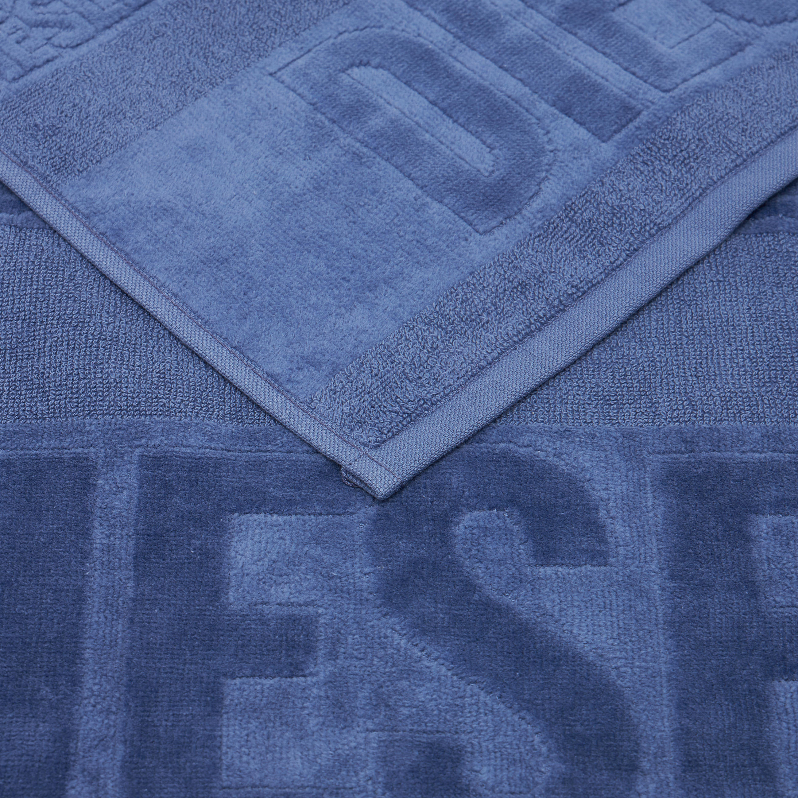 GÄSTETUCH RUNNING LOGO Blau 40/55 cm  - Blau, Basics, Textil (40/55cm) - Diesel