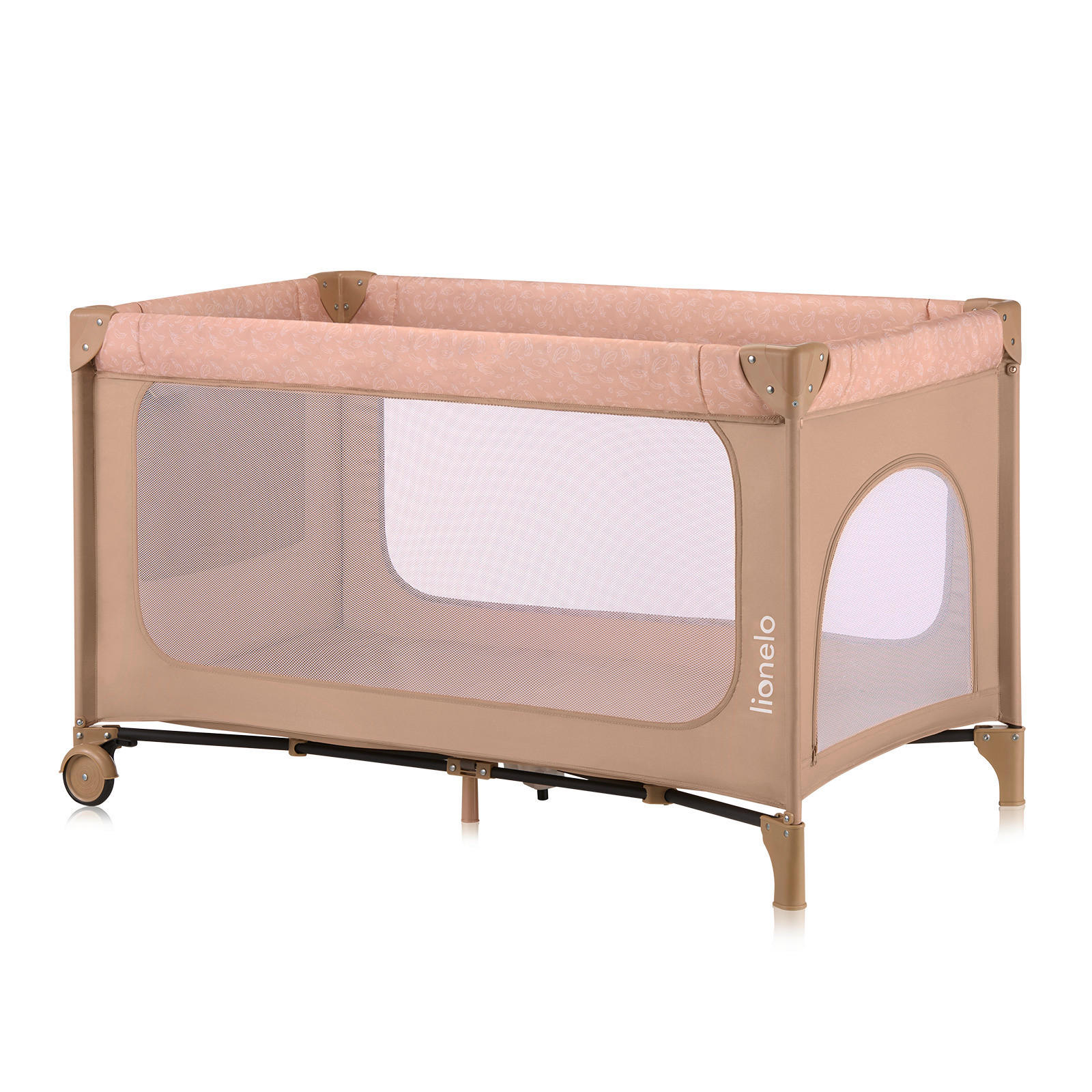 REISEBETT Jasmin Easy Fold Beige  - Beige, Basics, Kunststoff (123/67/74.9cm) - Lionelo