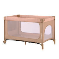 REISEBETT Jasmin Easy Fold Beige  - Beige, Basics, Kunststoff (123/67/74.9cm) - Lionelo