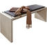 SITZBANK Lederlook Lärchefarben - Lärchefarben, Design, Holz/Textil (120/53/40cm) - Dieter Knoll