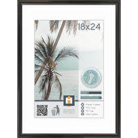 OKVIR ZA SLIKE     18/24 cm     - črna, Basics, umetna masa/steklo (18/24cm)