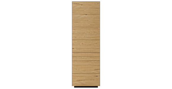 GARDEROBENSCHRANK 65/200/36 cm  - Wildeiche/Anthrazit, Natur, Holz/Holzwerkstoff (65/200/36cm) - Dieter Knoll