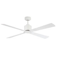 DECKENVENTILATOR  132/33 cm    - Weiss, Basics, Holzwerkstoff/Metall (132/33cm)