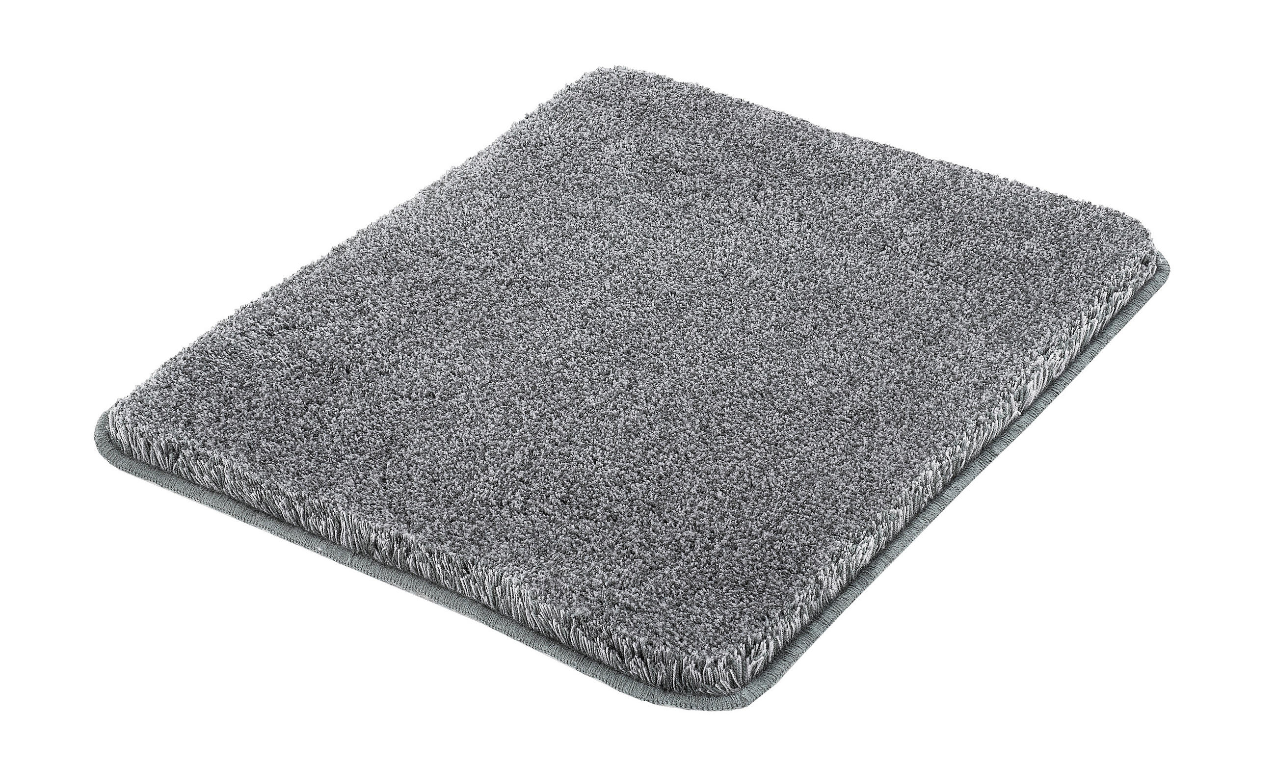 BADTEPPICH RELAX Anthrazit 55/65 cm  - Anthrazit, Basics, Kunststoff/Textil (55/65cm) - Kleine Wolke