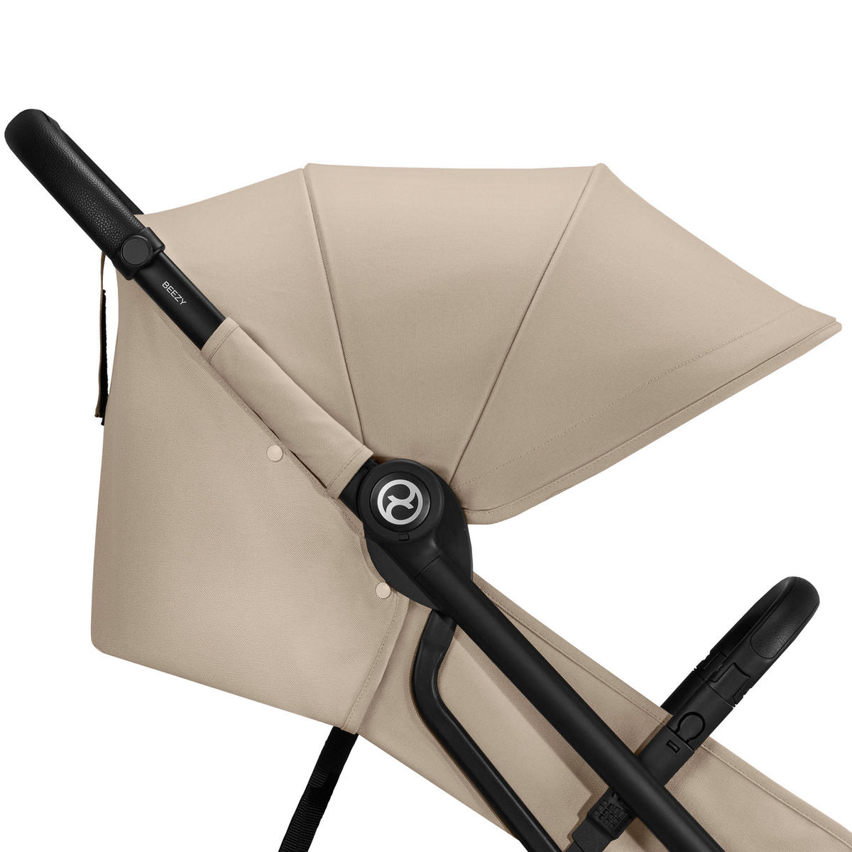 BUGGY Beezy  - Beige/Schwarz, Basics, Textil/Metall (29/65/10,1cm) - cybex GOLD