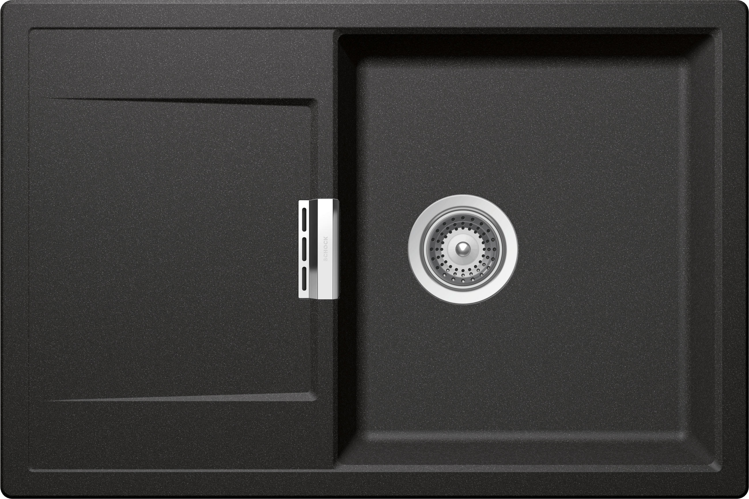 SPÜLE MONO D-100-A / MOND100ASTO  - Graphitfarben, Basics, Stein (76,5/51cm) - Schock