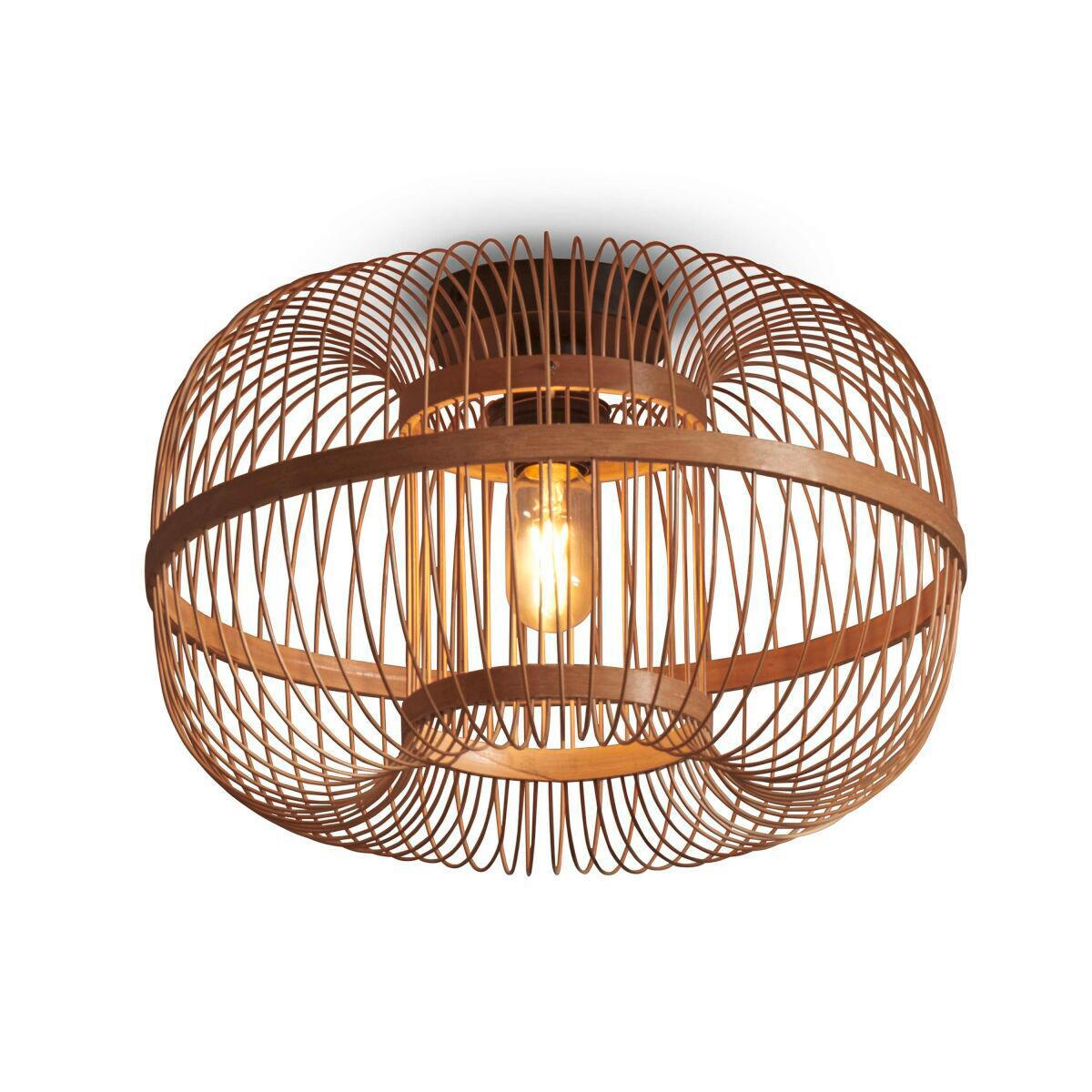 DECKENLEUCHTE GOOD&MOJO 38/25 cm - Naturfarben, Trend (38/25cm) - Good & Mojo