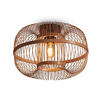 DECKENLEUCHTE  38/25 cm    - Naturfarben, Trend (38/25cm) - Good & Mojo