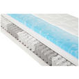 BOXSPRINGMATRATZE 160/200 cm Höhe ca.  - Weiß, Basics, Textil (160/200cm) - Xora