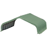 ZELTGARAGE  - Dunkelgrün, Basics, Kunststoff (730/670/380cm) - Ambia Garden