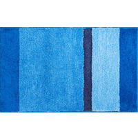 BADTEPPICH Room Blau 60/100 cm  - Blau, Basics, Kunststoff/Textil (60/100cm) - Grund