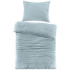 BETTWÄSCHE Musselin, Renforcé 140/200 cm  - Salbeigrün, Basics, Textil (140/200cm) - Novel
