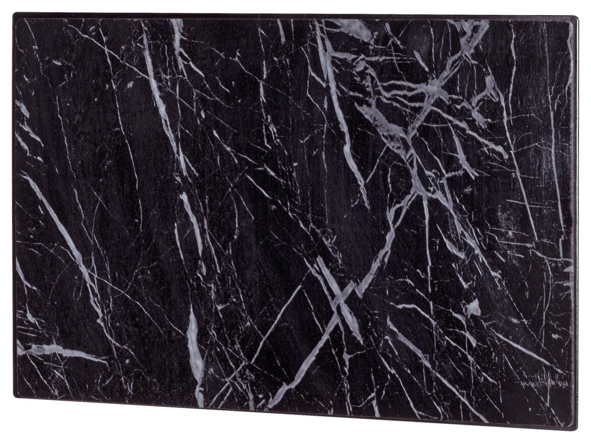 SCHLÜSSELKASTEN Schwarz  - Schwarz, Trend, Metall (28/19/4cm)