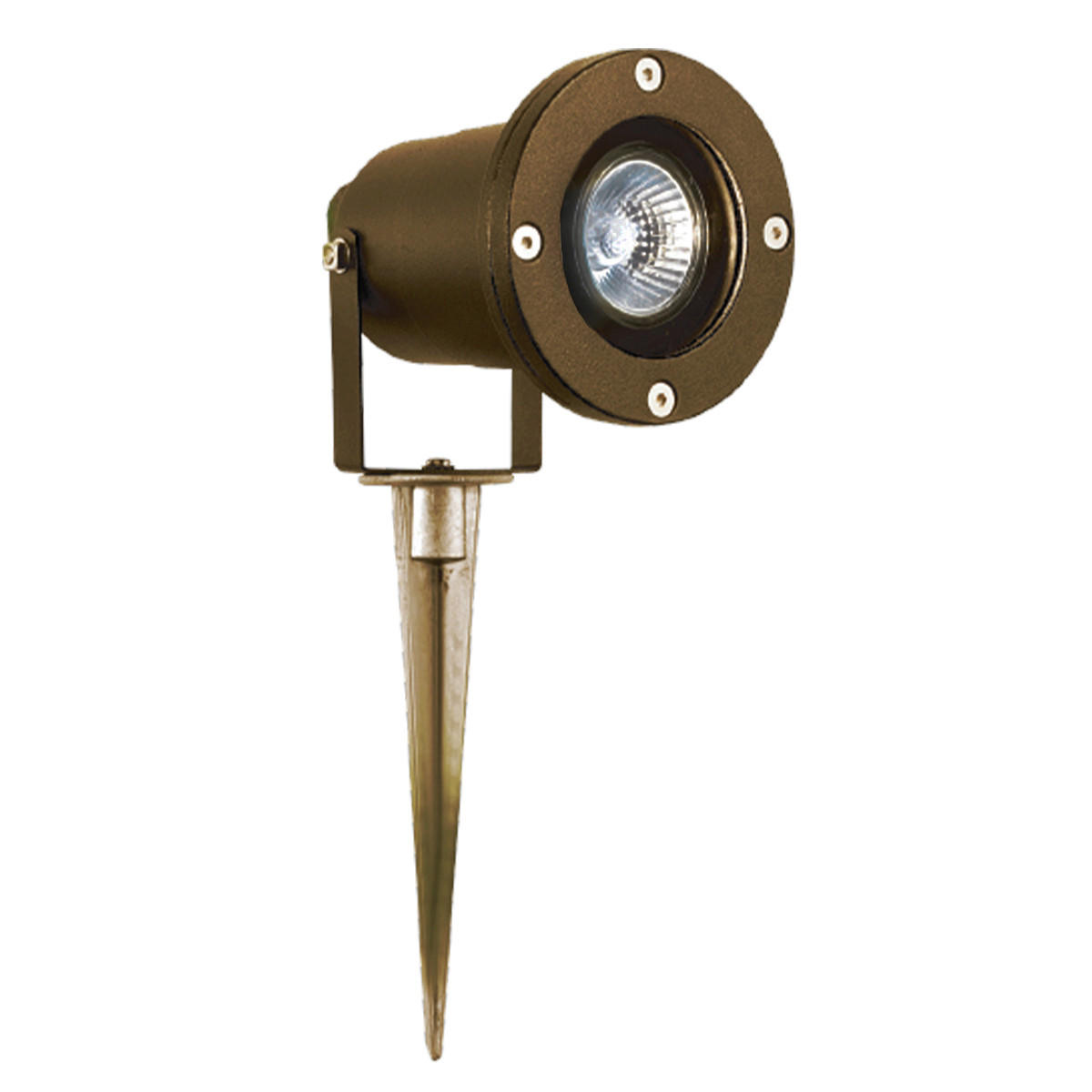 Searchlight LED-AUßENLEUCHTE Spikey Outdoor Schwarz 10x29x13 cm