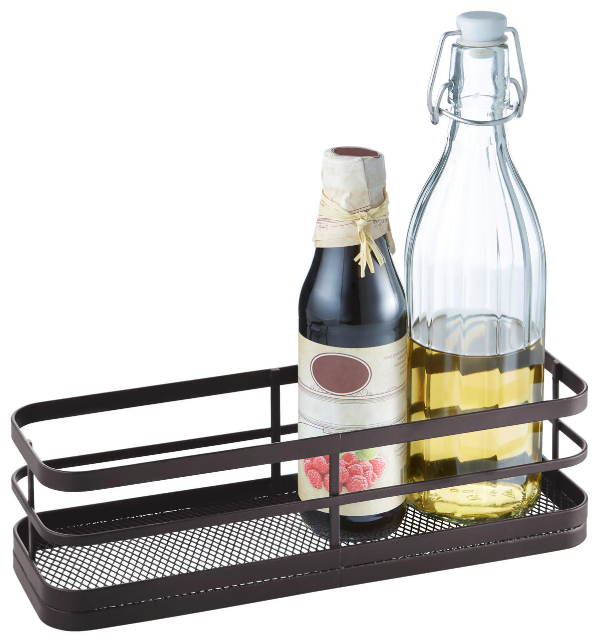 TISCHORGANIZER 28,4/9/7,8 cm  - Schwarz, Basics, Metall (28,4/9/7,8cm) - Homeware Profession.