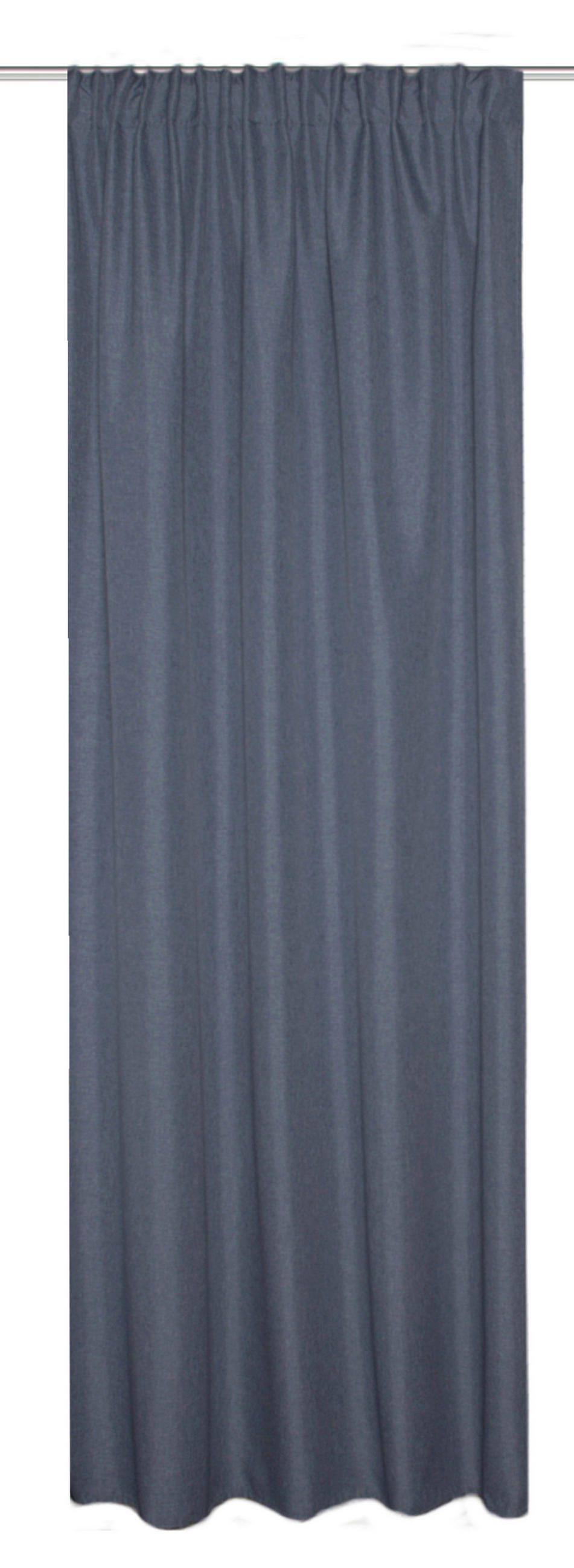 THERMOVORHANG blickdicht  - Blau, KONVENTIONELL, Textil (135/245cm)