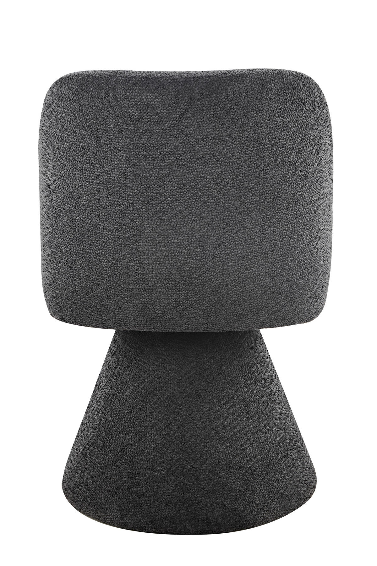 STUHL-SET 2 Stück  in Stahl Webstoff  - Anthrazit, MODERN, Textil/Metall (54/84/61cm) - MID.YOU