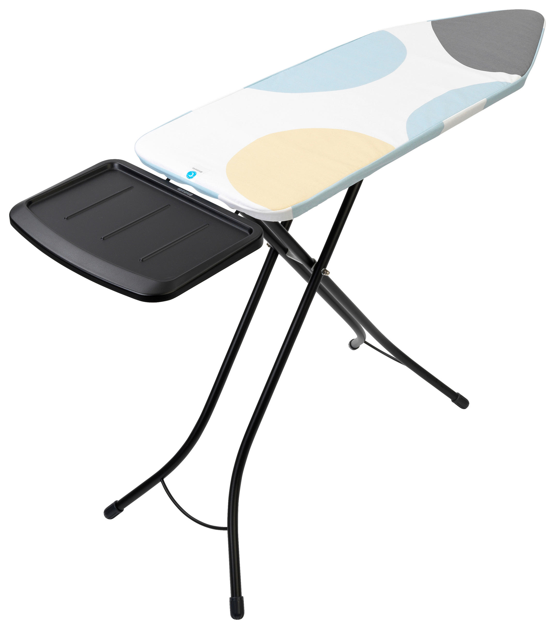 BÜGELBRETT - Blau/Beige, Design, Textil (49/159/8cm) - Brabantia