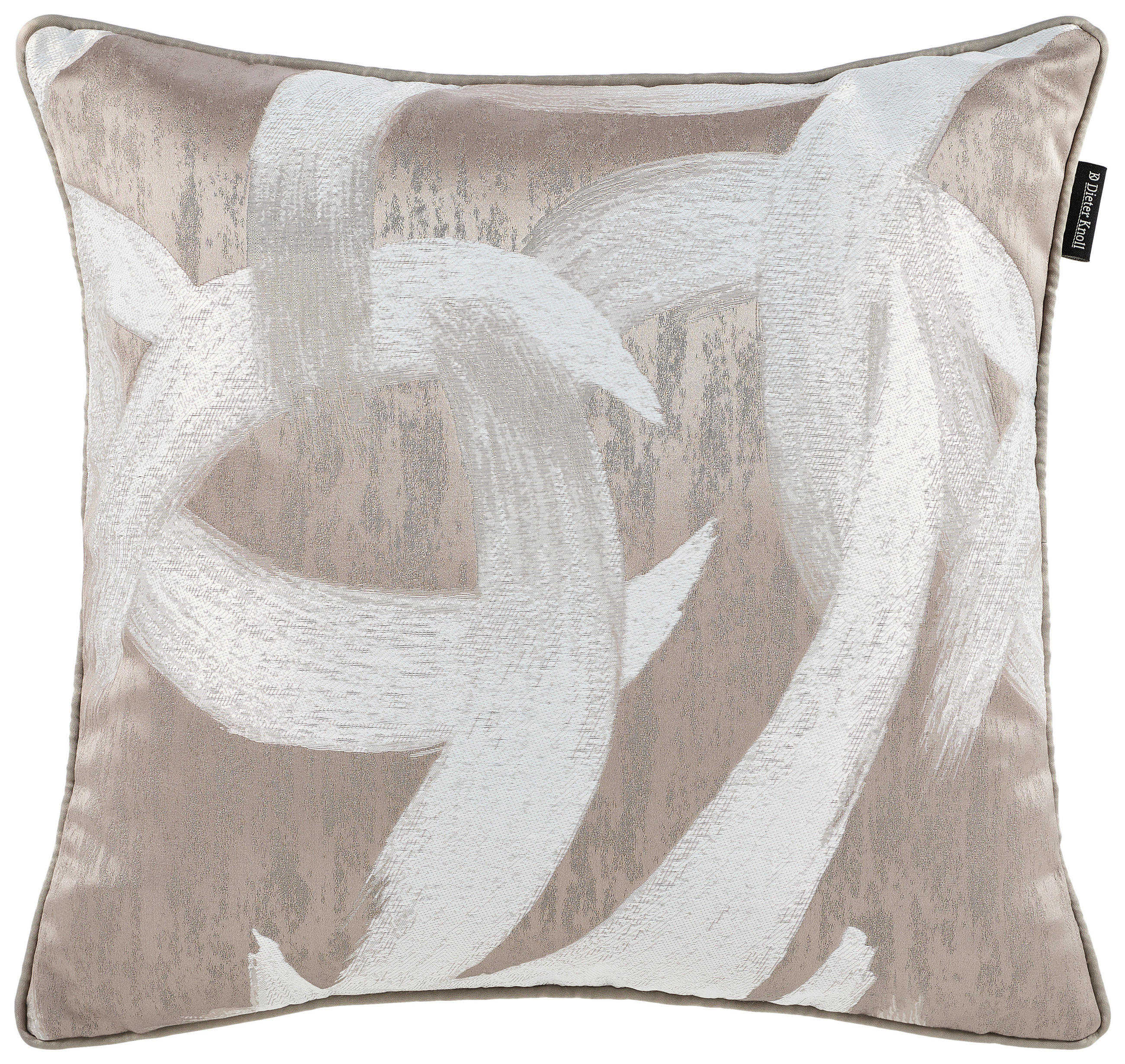Dieter Knoll Kissenbezug Taupe 45x45 cm