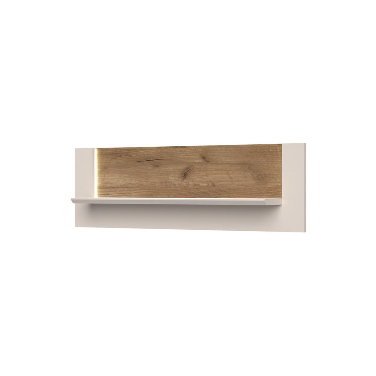STENSKI REGAL 116/37/22 cm kašmir  - kašmir, Design, leseni material (116/37/22cm) - Hom`in