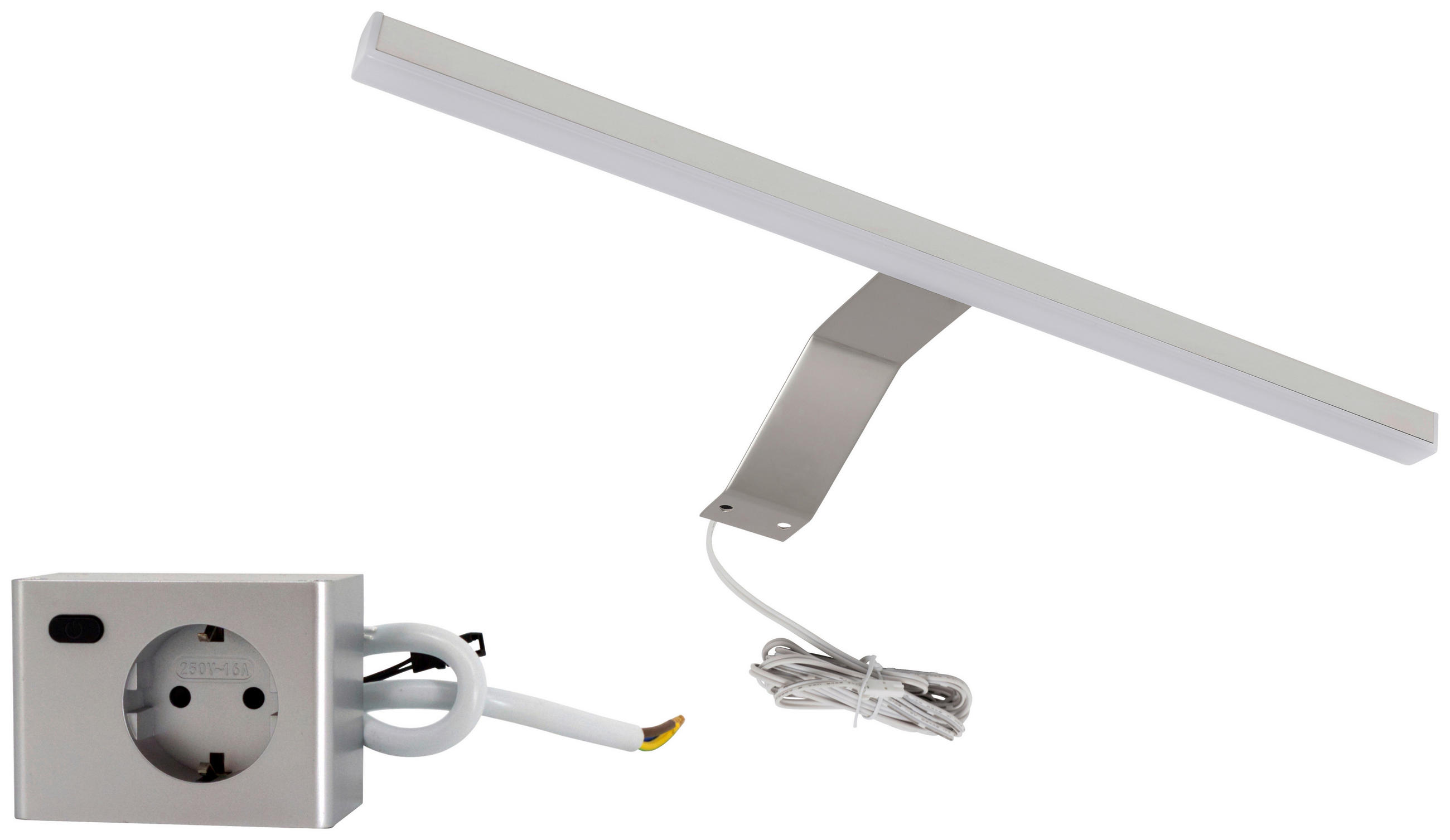 LICHTLEISTENSET SIMPLE 34/1,5/13 cm   - Basics, Kunststoff (34/1,5/13cm) - MID.YOU