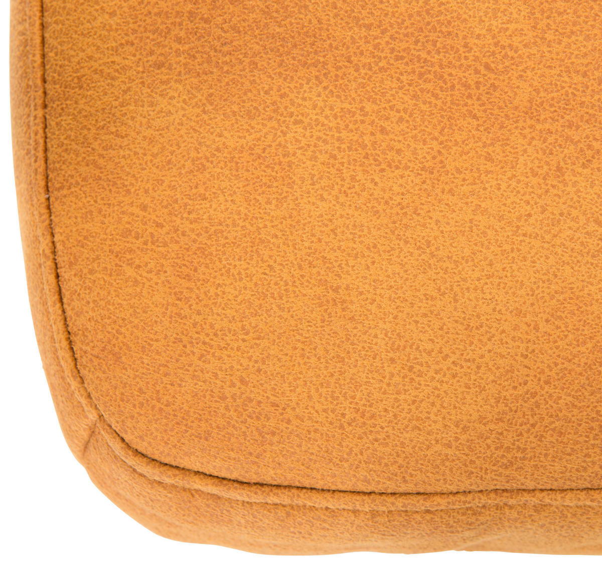 RELAXLIEGE Mikrofaser Orange  - Chromfarben/Orange, Design, Textil/Metall (65/91/170cm) - Chilliano