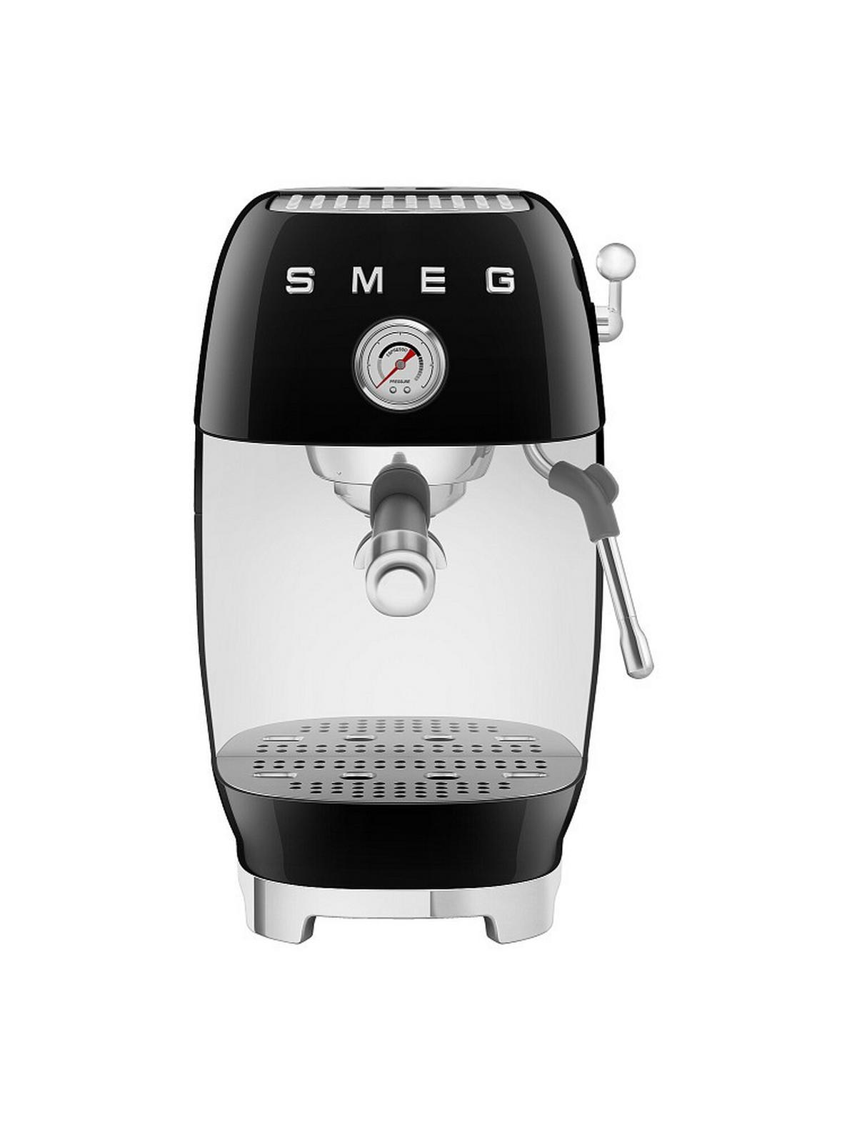 ESPRESSOMASCHINE 50´s Style  - Schwarz, Basics, Kunststoff/Metall - SMEG