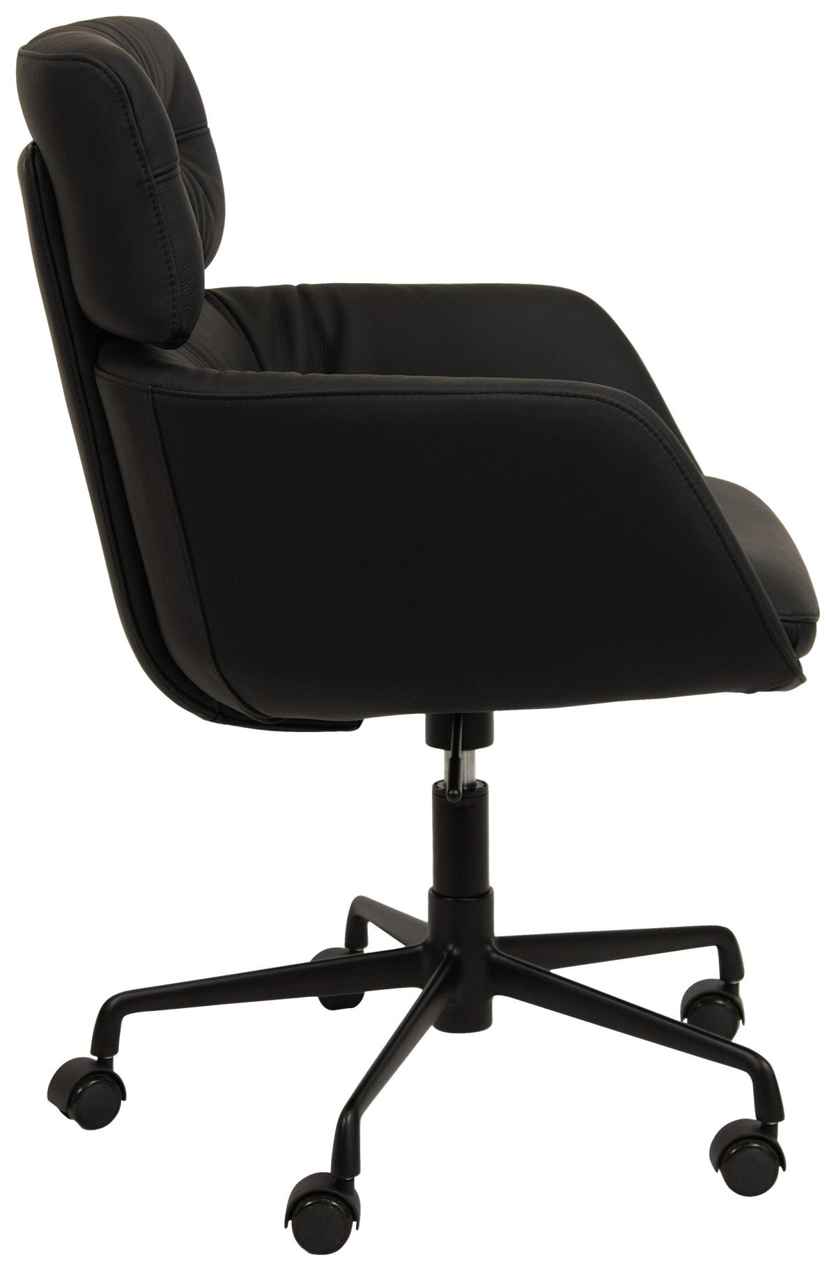 FORGÓSZÉK  fekete  - fekete, Design, műanyag/bőr (62/91/66cm) - Dieter Knoll