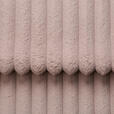 SCHLAFSOFA Cord Rosa  - Schwarz/Rosa, KONVENTIONELL, Kunststoff/Textil (246/90/105cm) - Carryhome