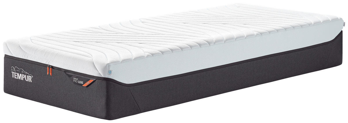 MATRATZE PRO LUXE FIRM Pro Luxe® Coolquilt 90/200 cm Höhe ca. 32 cm  funktional  - Weiss, Basics, Textil (90/200cm) - Tempur