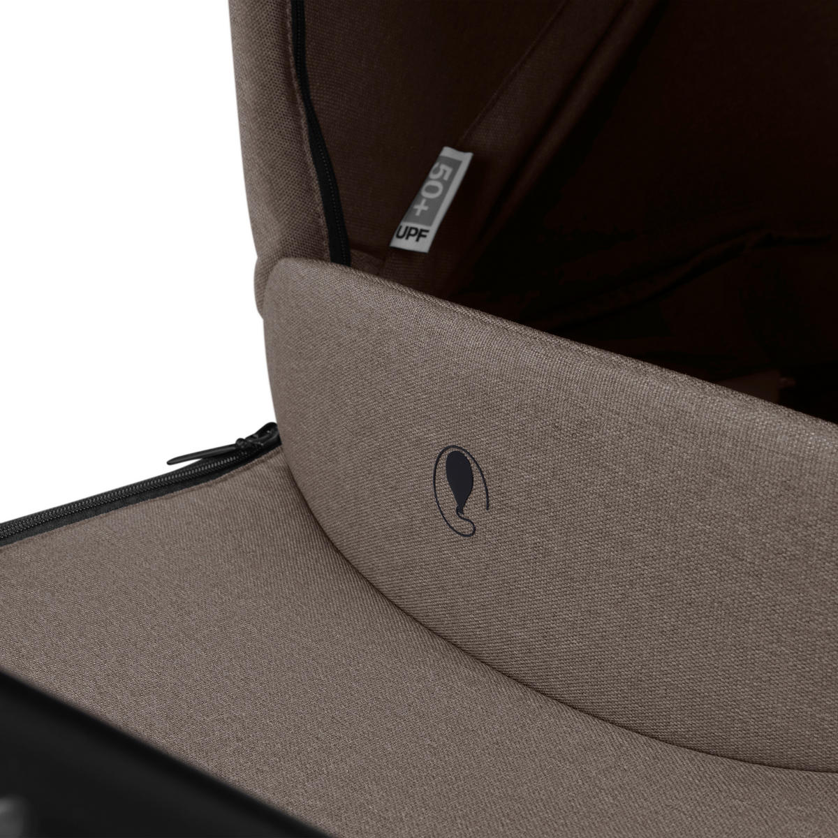 KINDERWAGEN  Samba 2  Nature  - Graubraun/Schwarz, Basics, Textil/Metall (60/108/88cm) - ABC Design