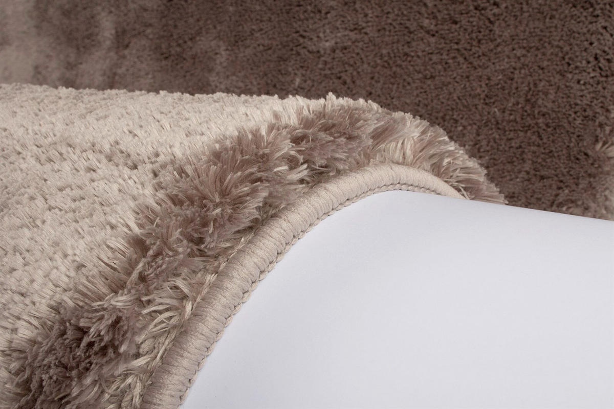 HOCHFLORTEPPICH 60/110 cm Taupe  - Taupe, Basics, Textil (60/110cm) - Kayoom